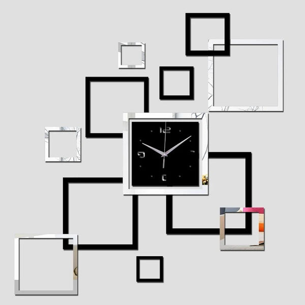 Modern Acrylic Wall clock for Home Decor