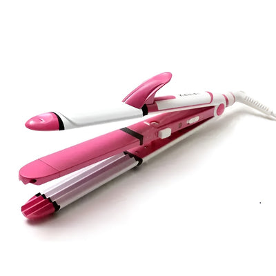 Kemei KM-1291 3 in 1 Hair Straightener